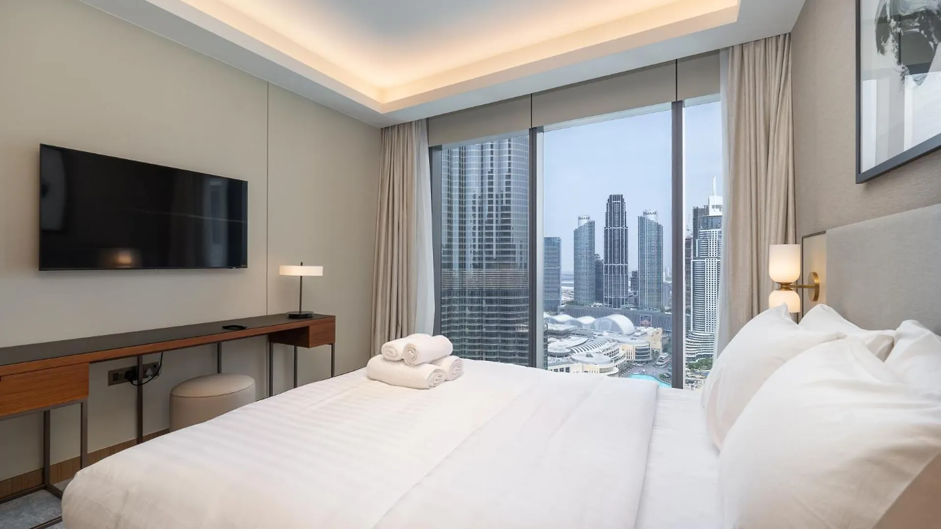 Address Residences Dubai Opera - Burj Khalifa City Views 1, 2, & 3-Bedroom Apartment 1 Minute Walk To Burj Khalifa, Dubai Mall, Dubai Fountain By Heaven Crest United Arab Emirates