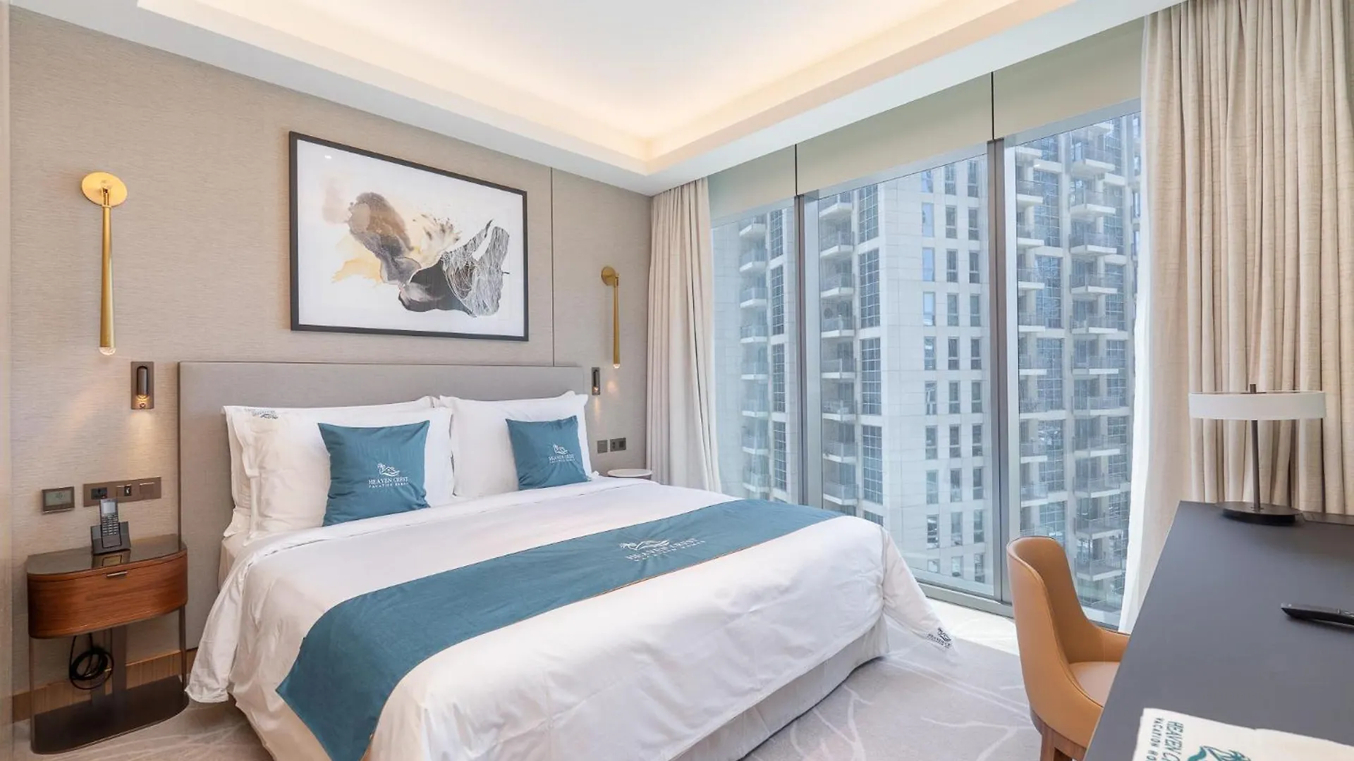 Address Residences Dubai Opera - Burj Khalifa City Views 1, 2, & 3-Bedroom Apartment 1 Minute Walk To Burj Khalifa, Dubai Mall, Dubai Fountain By Heaven Crest
